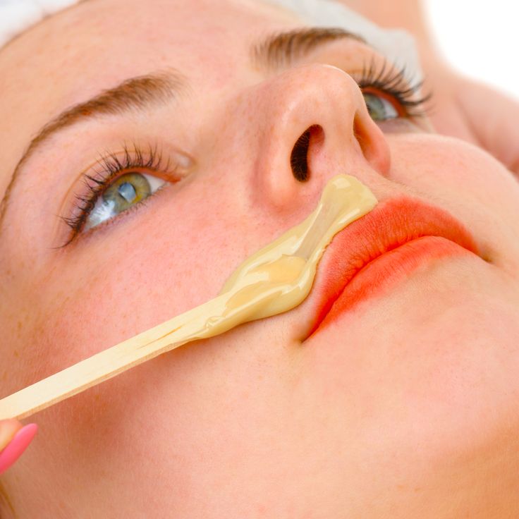 Upper lips waxing