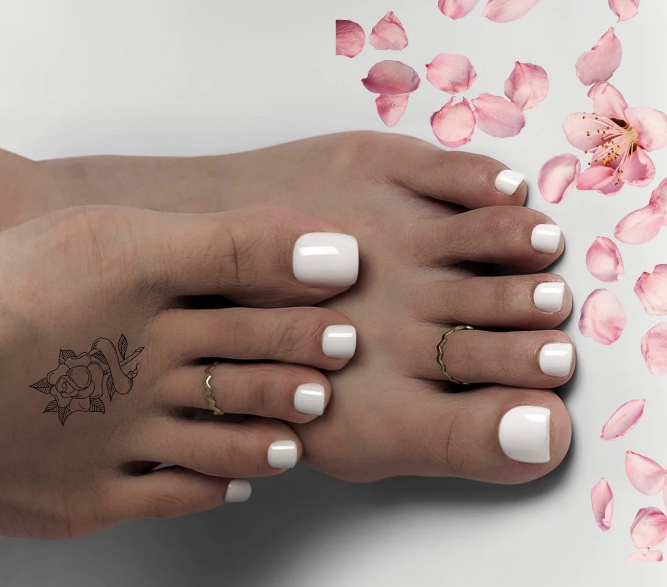 Gel Polish Toes