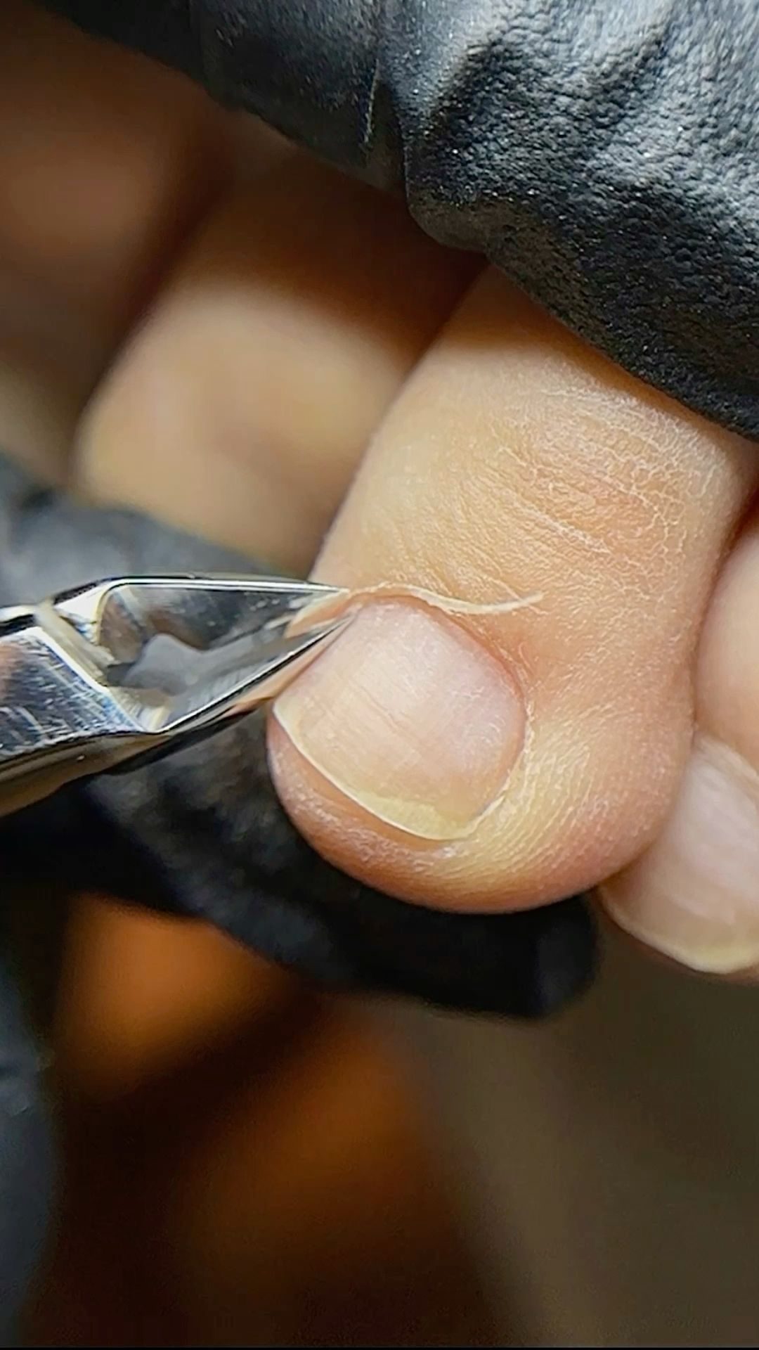 Spa Pedicure and Gel Polish On Toes